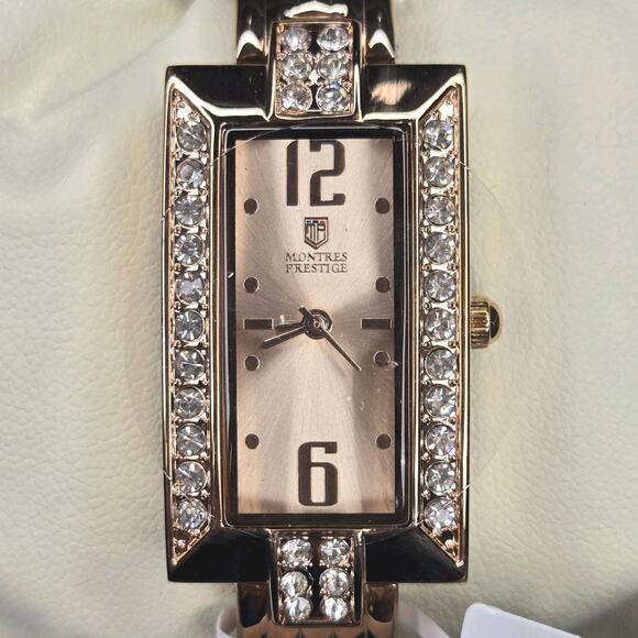 Montres Prestige X Invicta Women's Watch - 32mm, Rose Gold (MPW-0229) Bracelet - Picture 4 of 12